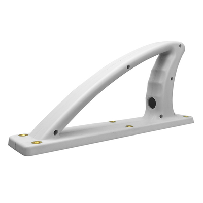 ABS Material White Large Grip Handle For Portable Anti Drone Shield Device System