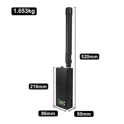 Portable Hand Held FPV Jammer 1km for Air Safety Protection Frequency 700-1020MHZ Customized