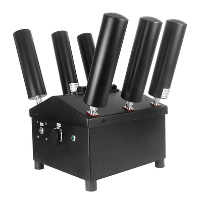 Customizable 6 Channel Wireless Signal Jammer For Drone Interference 1000-1500 Range