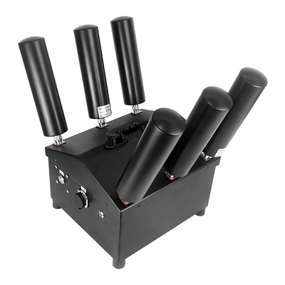 Customizable 6 Channel Wireless Signal Jammer For Drone Interference 1000-1500 Range
