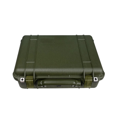 Long distance 5km 100-6000MHz uav suitcase detection high sensitivity, networkable and waterproof