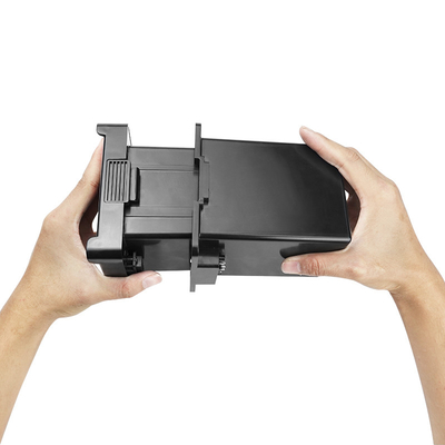 Portable pull-out replaceable lithium battery for directional anti drone jammer gun device