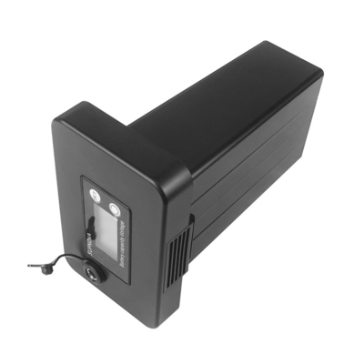 Portable pull-out replaceable lithium battery for directional anti drone jammer gun device