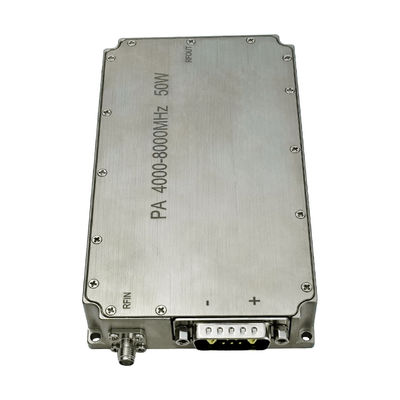 4000-8000MHz 50W High Gain Drone Amplifier Module 47dB Gain Stable 1dB Output