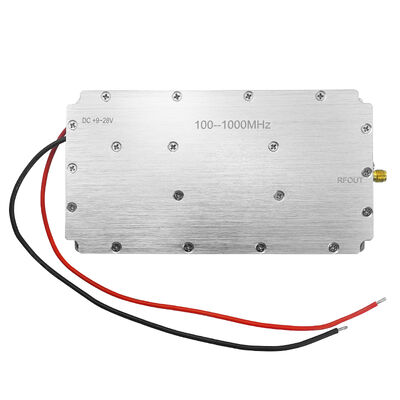 Wireless wide band 100-1000mhz  signal source module for anti drone system