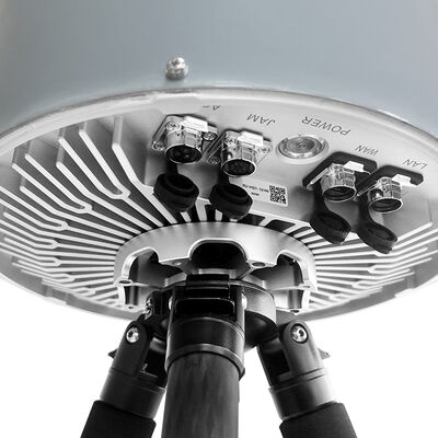 Drone detector 5km Detection Radius 700-6300MHz Wideband 360° Omni-Directional for UAV Early Warning