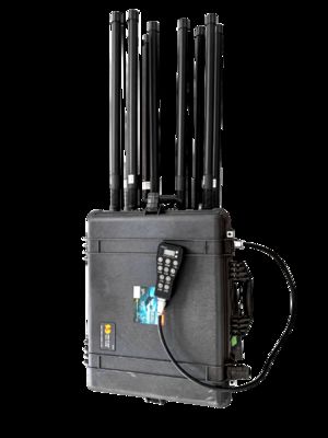 車両用GPSL1 WIFI VHF UHF ドローンFPV信号妨害装置、安全保護用