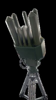 3-5km 政府の緑色の固定ドローン検出および妨害装置