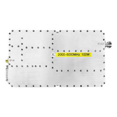 ブロードバンド 2000-6000MHz 100W GPS ドローン FPV UAV 信号ブロック RF パワーアンプ