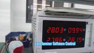 ソフトウェア制御のドローン信号 lora デジタルジャマーモジュール